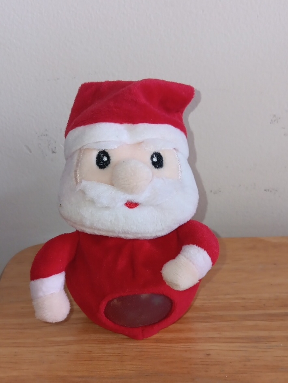 Santa Claus Squishy Holiday Decor - Red and White